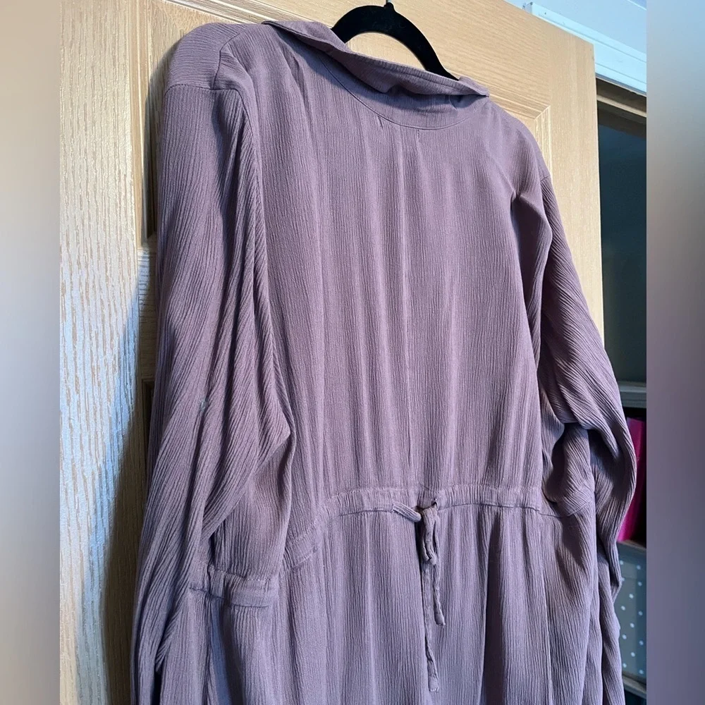 Torrid button up duster jacket